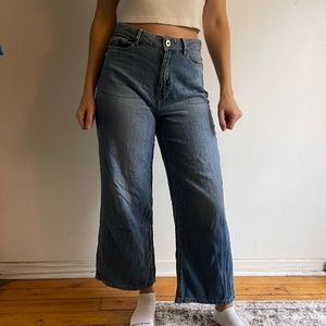 Wide leg jean
